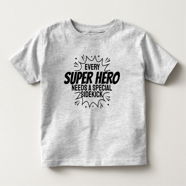 Camiseta Infantil Super Herói T-Shirt (Frente)