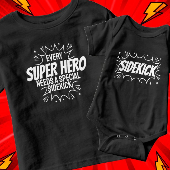 Camiseta Infantil Super Herói T-Shirt (Criador carregado)