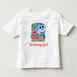 Camiseta Infantil Super Simples | Finny, o Aniversário do Tubarão Co