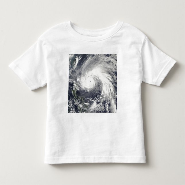 Camiseta Infantil Super Typhoon Megi (Frente)