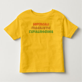 Camiseta Infantil Supercalifragista...