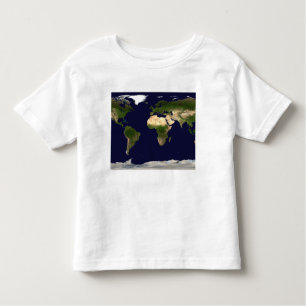 Camiseta Infantil Superfície da Terra, Água Profunda e Topogra Sombr