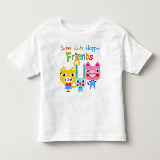 Camiseta Infantil superfriends.png (Frente)