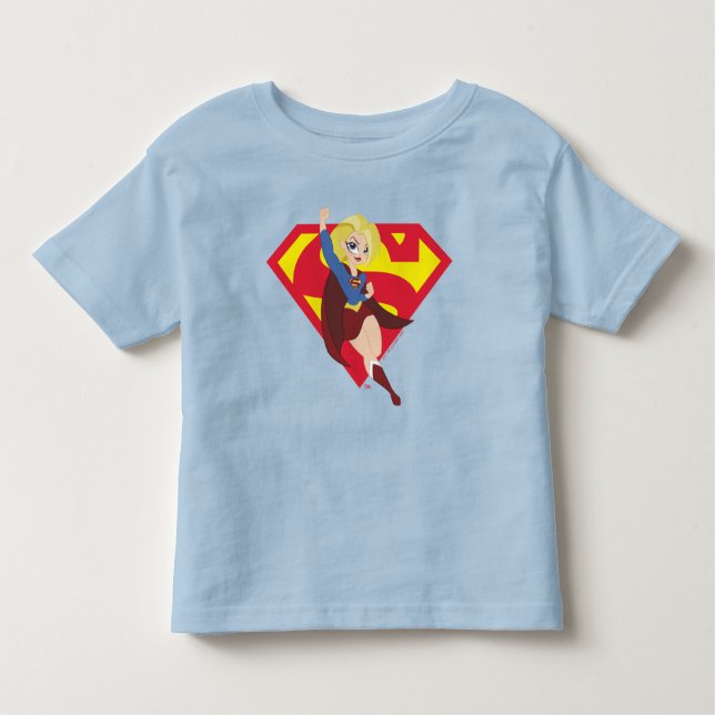 Camiseta Infantil Supergarota DC Super Hero Girls (Frente)