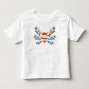 Camiseta Infantil Supergirl Stars S-Shield