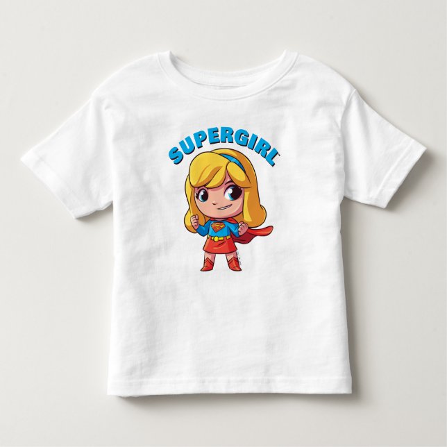 Camiseta Infantil Supergirl "The Future Is Female" (Frente)