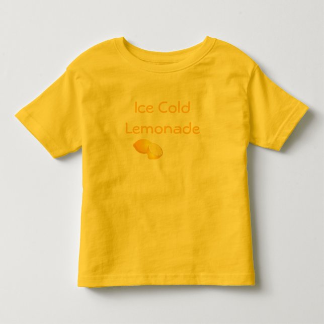 Camiseta Infantil Suporte de limonada (Frente)