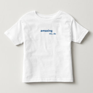 Camiseta Infantil surpreendendo, - Senhora. vic