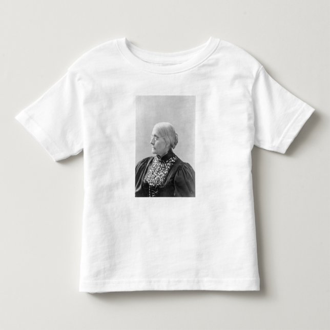 Camiseta Infantil Susan Brownell Anthony c.1890-1906 (Frente)
