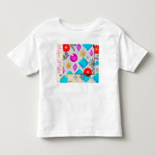 Camiseta Infantil Sussurro de Luz – Padrão de Harmonia de Gemas