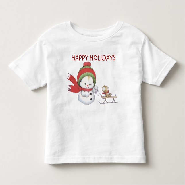 CAMISETA INFANTIL SUZANNE ELIZABETH CHRISTMAS COLLECTION TODDLER T-S (Frente)