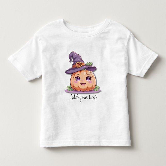 Camiseta Infantil Sweet Pumpkin Magic – Toddler Halloween T-Shirt (Frente)