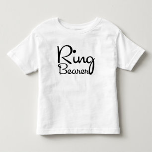 Camiseta Infantil Sweetheart Ring Bearer Toddler T-Shirt