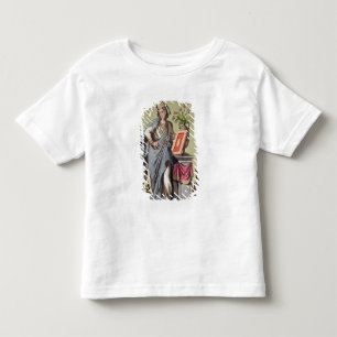 Camiseta Infantil Sybil de Cumae, no. 16 "de Roma antiga", engrav
