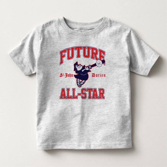 Camiseta Infantil T All-star futuro de St John - criança (Frente)
