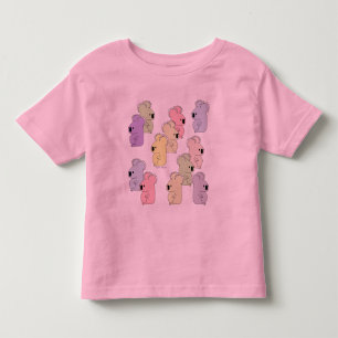 Camiseta Infantil T da campainha do koala da criança multi