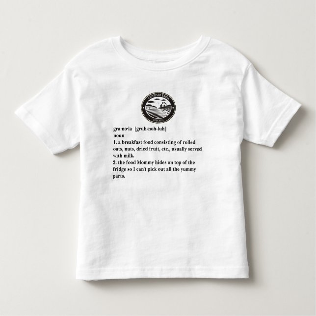 Camiseta Infantil T da criança da cozinha da fazenda de Courser (Frente)