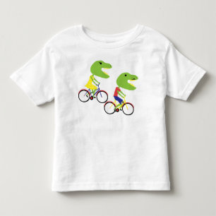 Camiseta Infantil T do miúdo de Dino do hipster