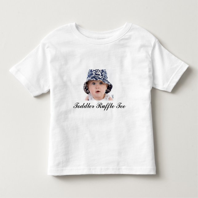 Camiseta Infantil T do plissado da criança (Frente)