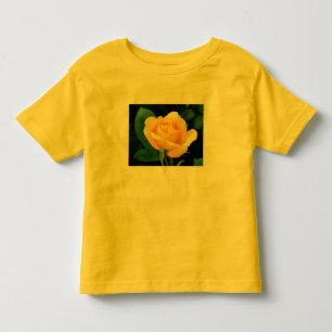 Camiseta Infantil T do rosa amarelo