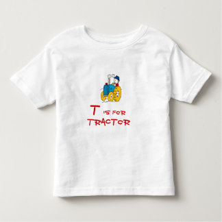 Camiseta Infantil T é para o trator