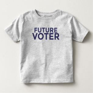 Camiseta Infantil T futuro da criança do eleitor