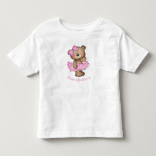 Camiseta Infantil T futuro do plissado da criança do urso da