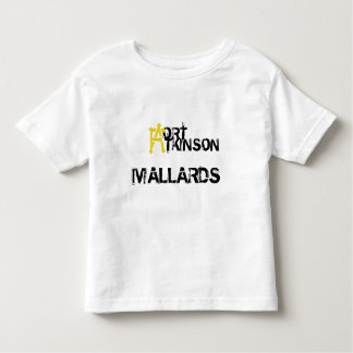 Camiseta Infantil T novo da criança da idade dos patos selvagens