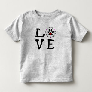 Camiseta Infantil T-shirt animal do jérsei da multa da criança do