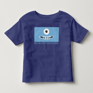 Camiseta Infantil T-shirt azul da criança de Dah do T do La de BBSS