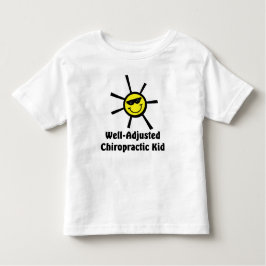 Camiseta Infantil T-shirt Bem-Ajustado do miúdo de Chiro