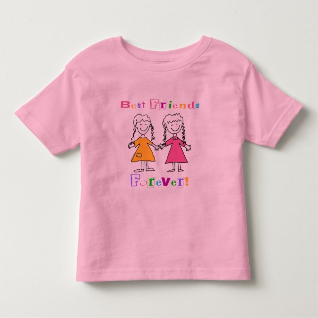 Camiseta Infantil T-shirt BFF (Frente)