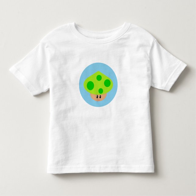 Camiseta Infantil T-Shirt Bonito Cogumelo (Frente)