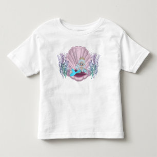 Camiseta Infantil T-Shirt Bonito com Sereia KRW