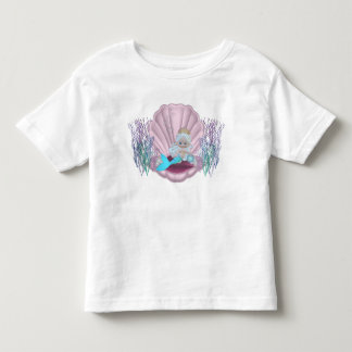 Camiseta Infantil T-Shirt Bonito com Sereia KRW