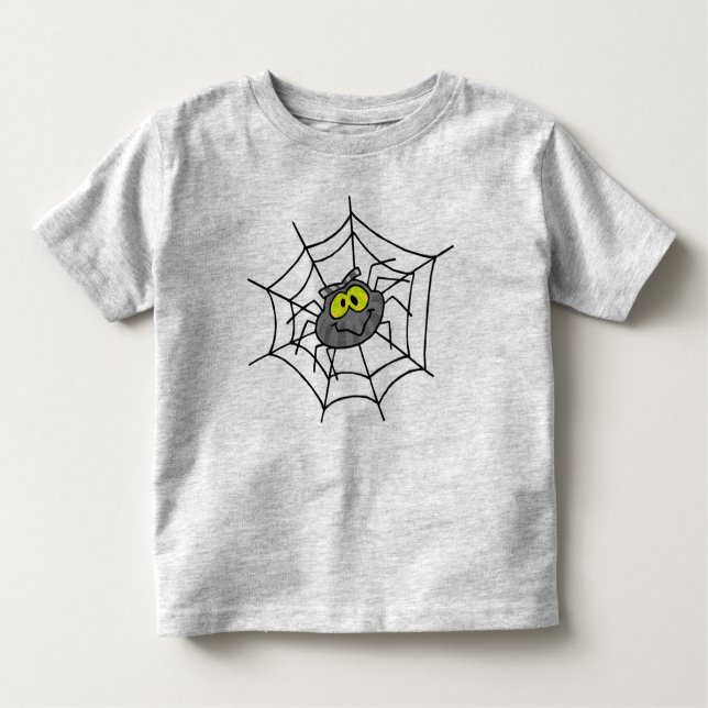 Camiseta Infantil T-shirt bonito da aranha (Frente)