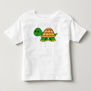 Camiseta Infantil T-shirt bonito da criança da tartaruga dos