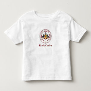 Camiseta Infantil + T-Shirt (BRANCO) CADRE Toddler ROOK PERSONALIZAD