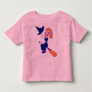 Camiseta Infantil T-Shirt Bruxa Voadora