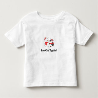 Camiseta Infantil T-Shirt com neve fofa