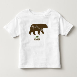 Camiseta Infantil T-shirt curto da luva de Cub do Koala