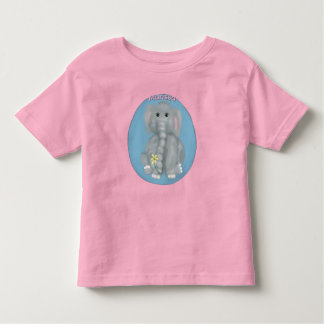 Camiseta Infantil T-Shirt Cute Elephant Toddler