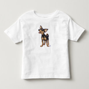 Camiseta Infantil T-shirt da chihuahua