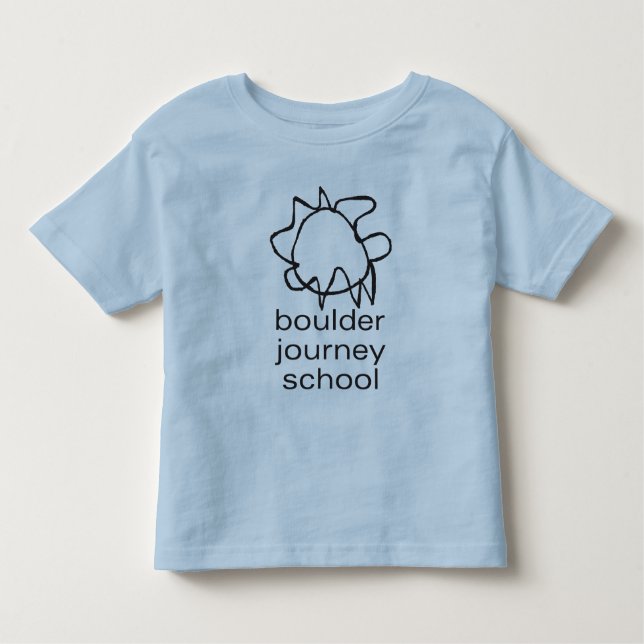 Camiseta Infantil T-shirt da criança da escola da viagem de Boulder (Frente)