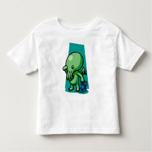 Camiseta Infantil T-shirt da criança de Sleepytime Cthulhu