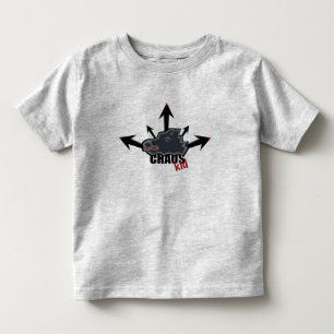 Camiseta Infantil T-shirt da criança do caos