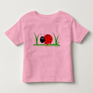 Camiseta Infantil T-shirt da criança do joaninha