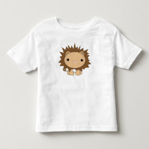 Camiseta Infantil T-shirt da criança do leão de Kawaii