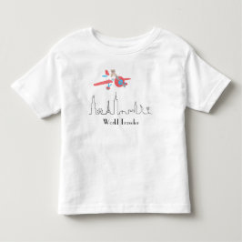 Camiseta Infantil T-shirt da criança do plissado