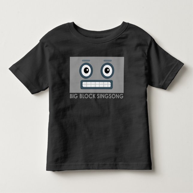 Camiseta Infantil T-shirt da criança do robô de BBSS (Frente)